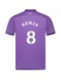 Sheffield United Gustavo Hamer #8 Ausweichtrikot 2025-26 Kurzarm Sheffield United Gustavo Hamer #8 Ausweichtrikot 2025-26 Kurzarm